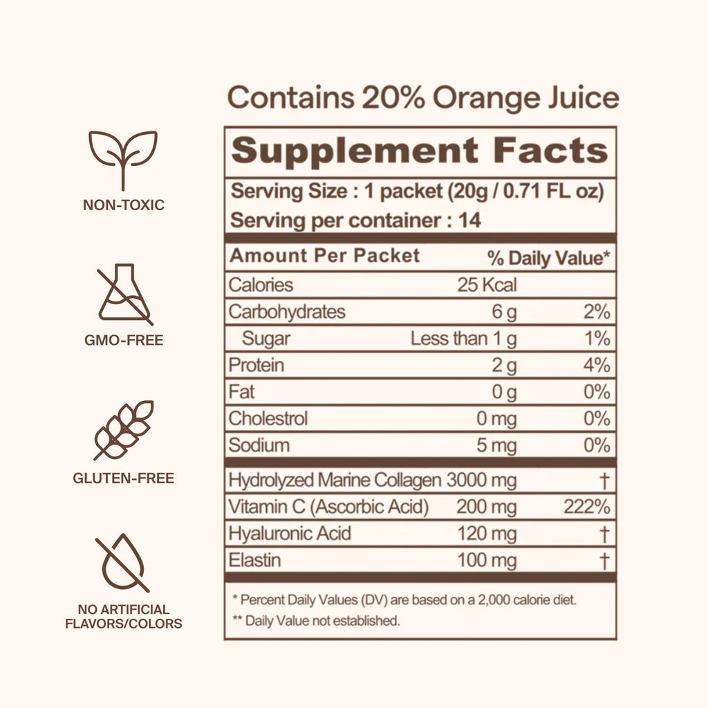 Ownist Triple Collagen Liquid Supplement for Skin

