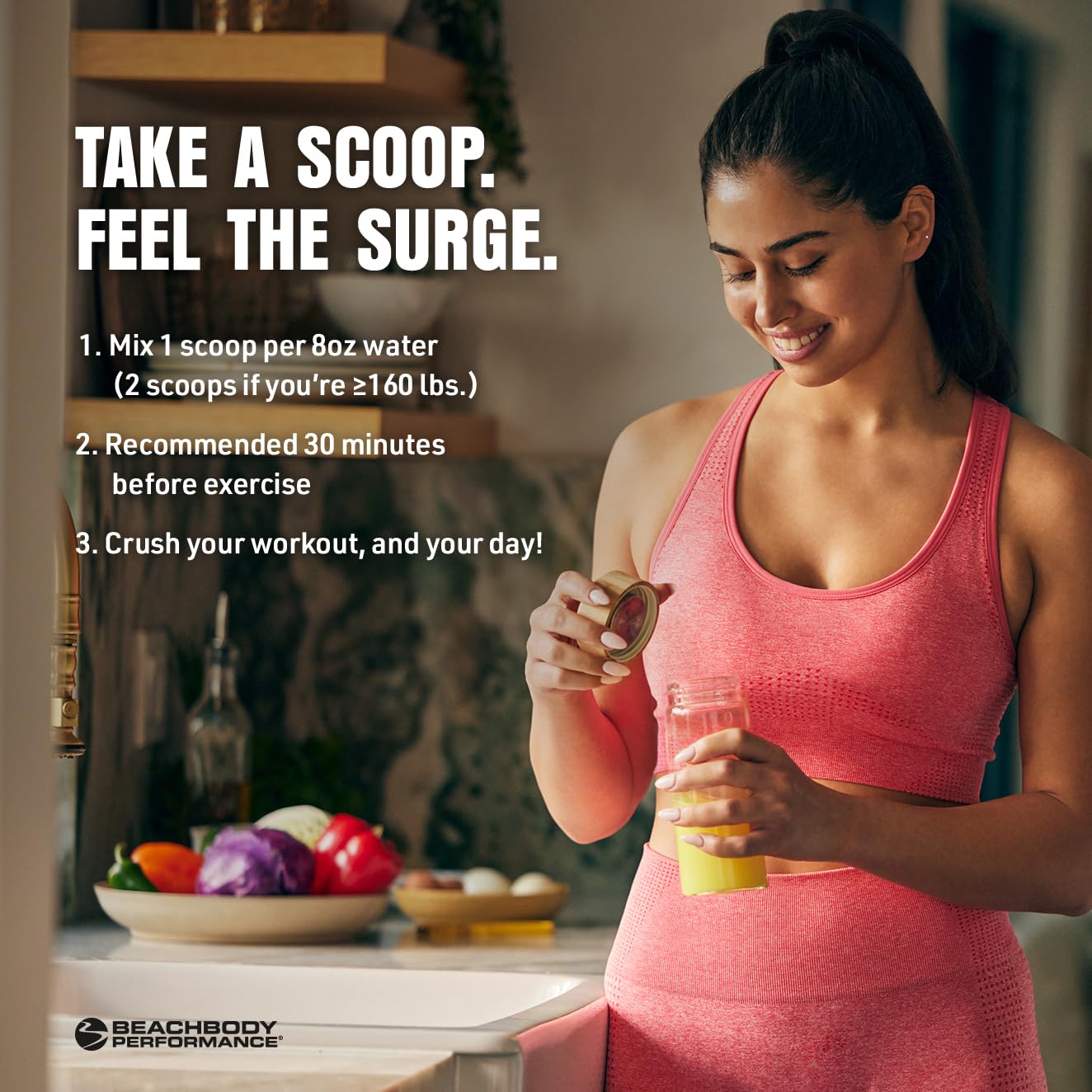 BODi Energize Pre-Workout Powder | Beta-Alanine & Caffeine

