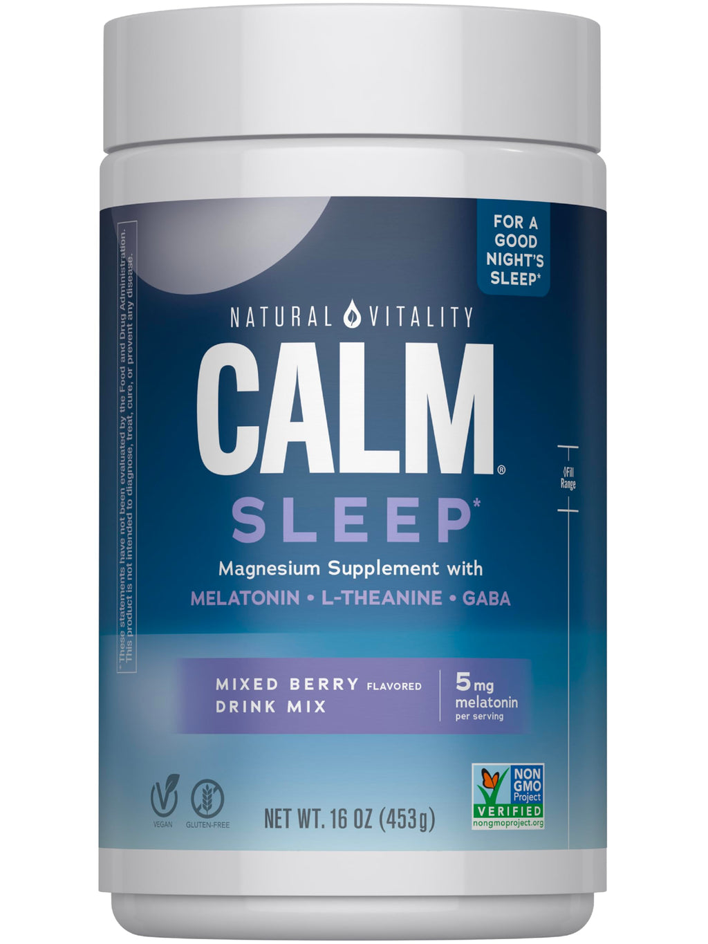 Natural Vitality CALM Sleep Magnesium Drink Mix

