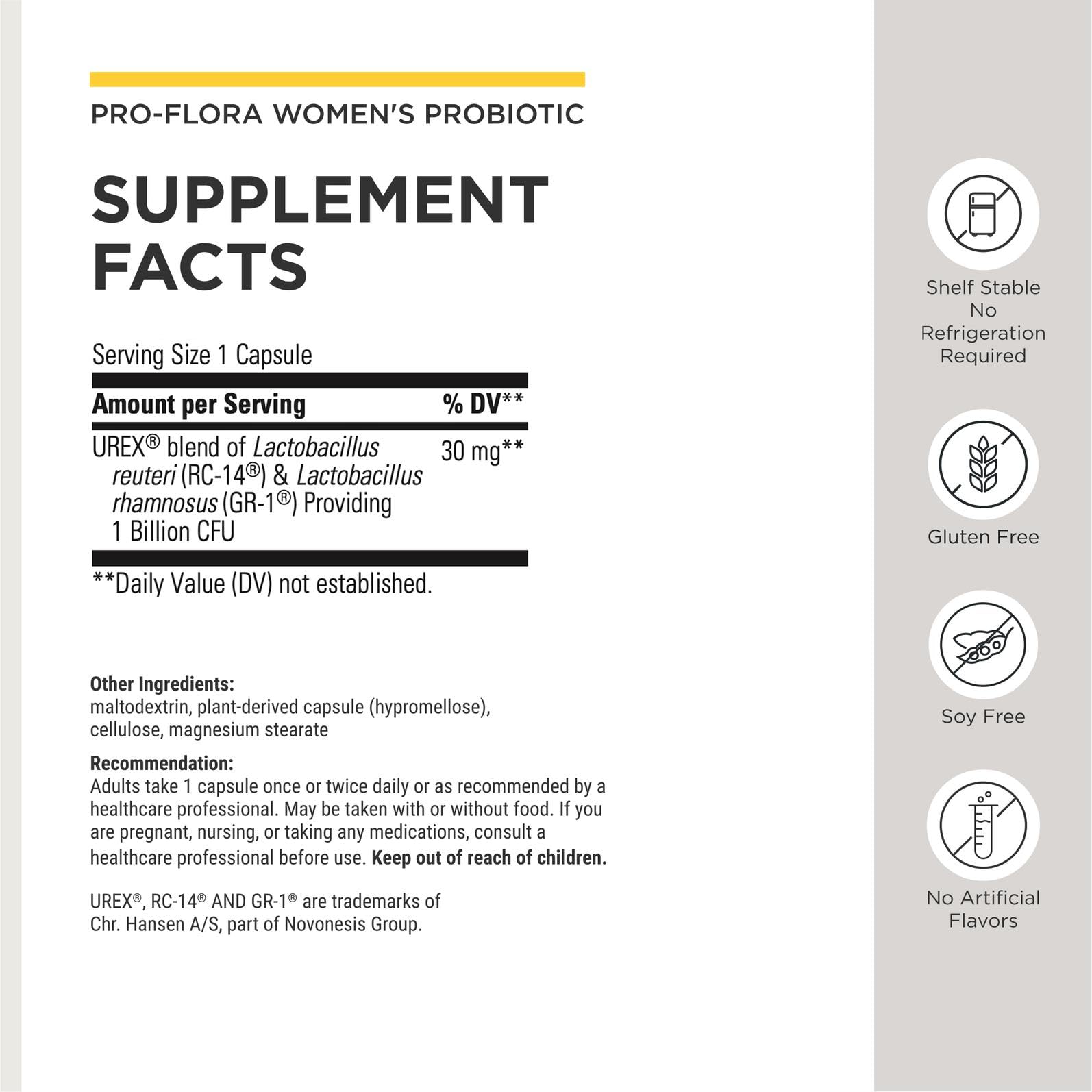 Pro-Flora Women’s Probiotic for Vaginal Health - Integrative

