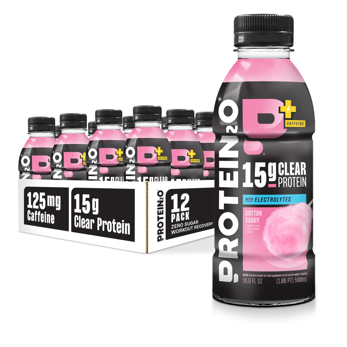 Protein2o Hydration Drink with Whey Protein Isolate Caffeine