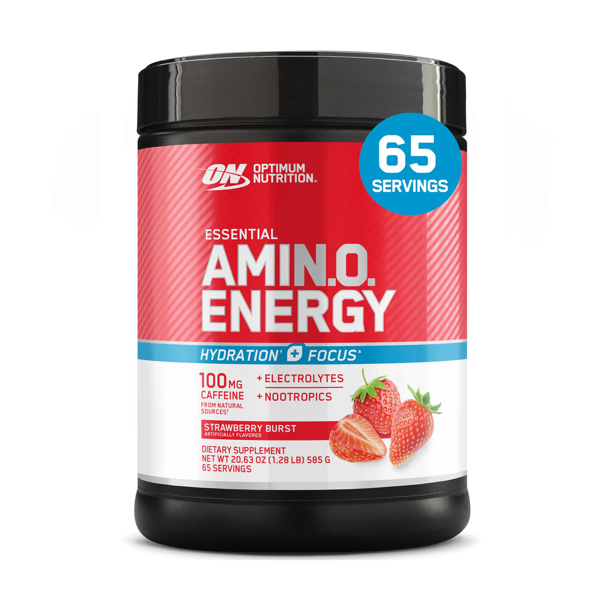 Optimum Nutrition Amino Energy Powder Plus Focus - Energy