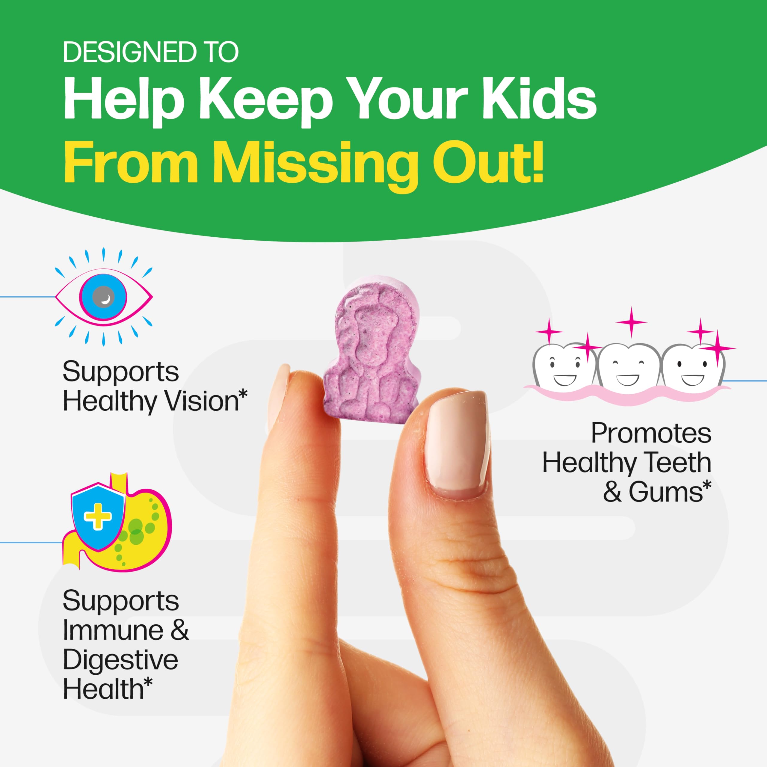 Culturelle Kids Complete Multivitamin Probiotic Chewables

