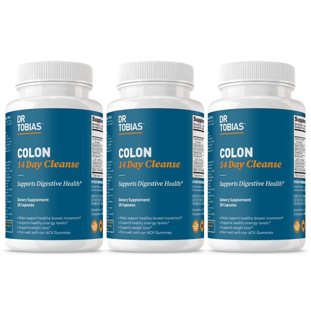 Dr. Tobias Colon Cleanse for Digestive Health and Gentle Detox