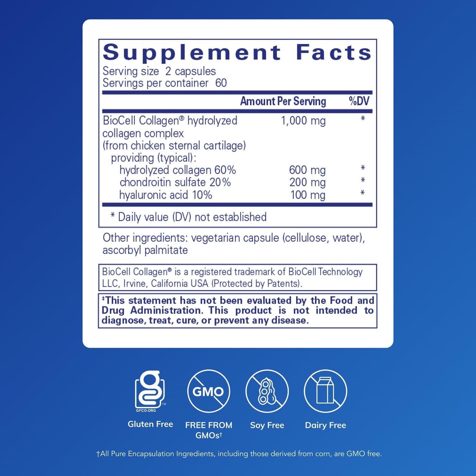 Pure Encapsulations Collagen JS Skin & Joint Health

