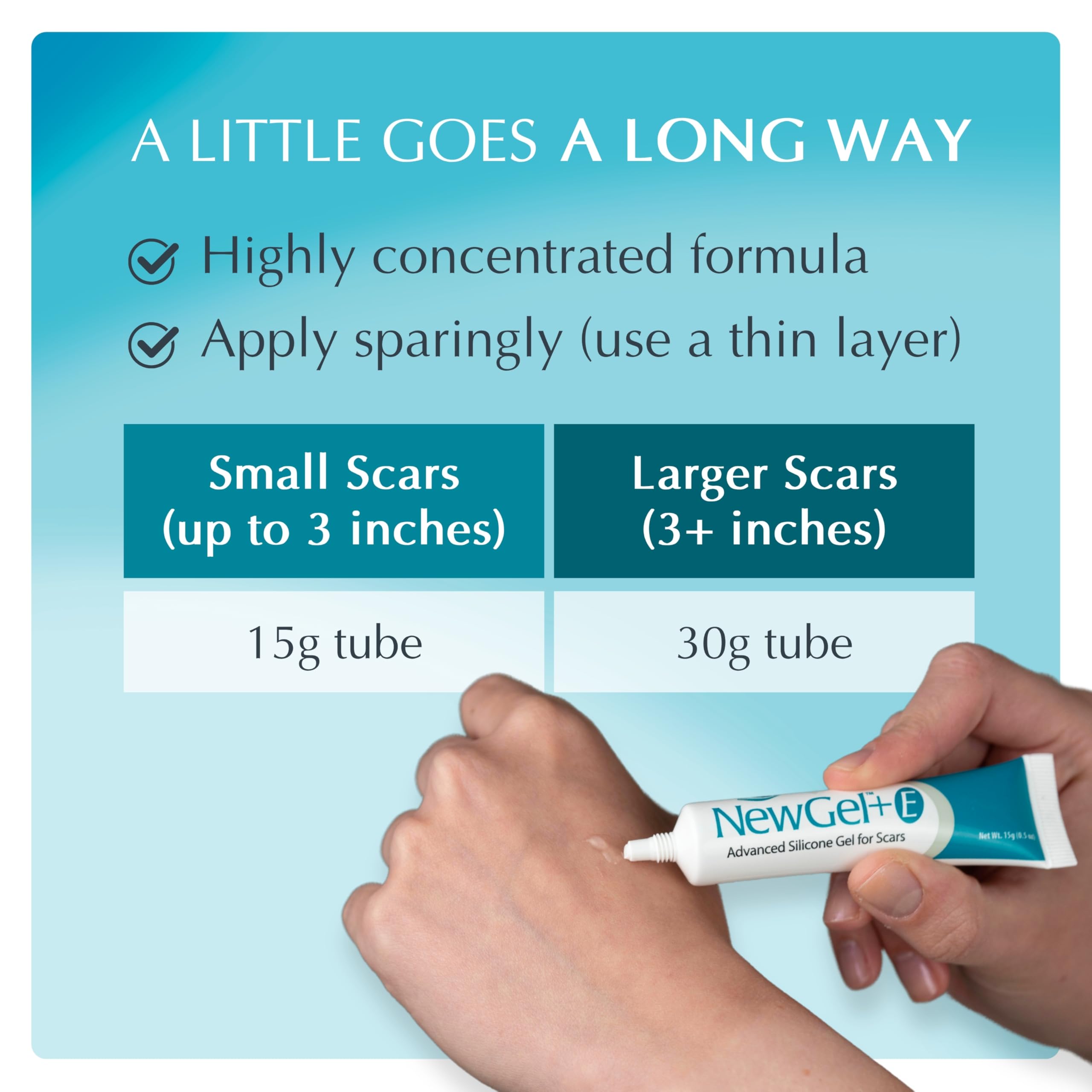 MyNewGel Silicone Scar Gel with Vitamin E - Scar Care

