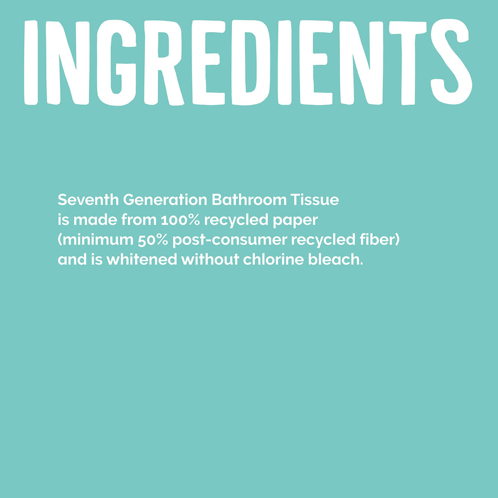 Seventh Generation 100% Recycled Toilet Paper

