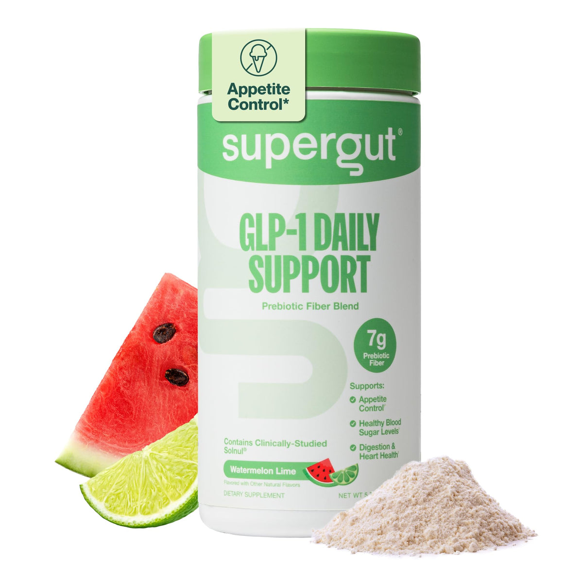 Supergut GLP-1 Daily Support - Plant-Based Fiber Drink Mix