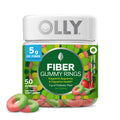 OLLY Fiber Gummy Rings Prebiotic Digestive Health Strawberry