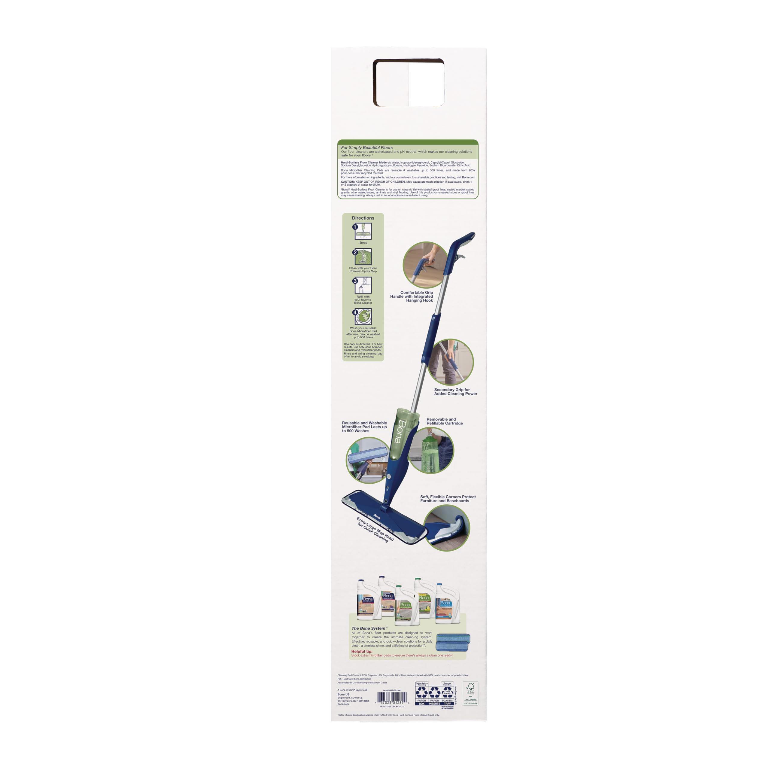 Bona Premium Motion Multi-Surface Floor Spray Mop

