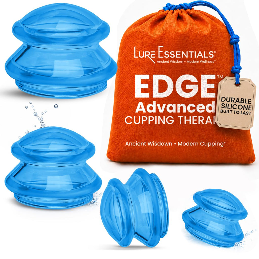 Silicone Cupping Therapy Set by Lure Essentials

