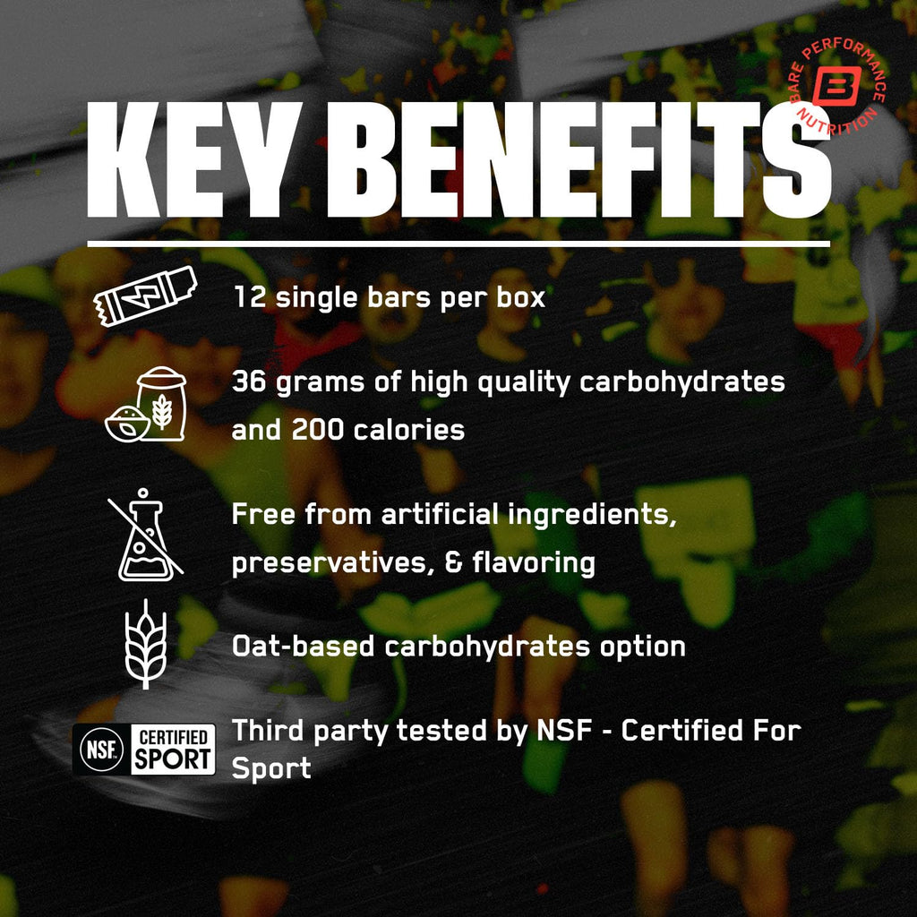 Go Bar - BARE PERFORMANCE NUTRITION Oat-Based Snack

