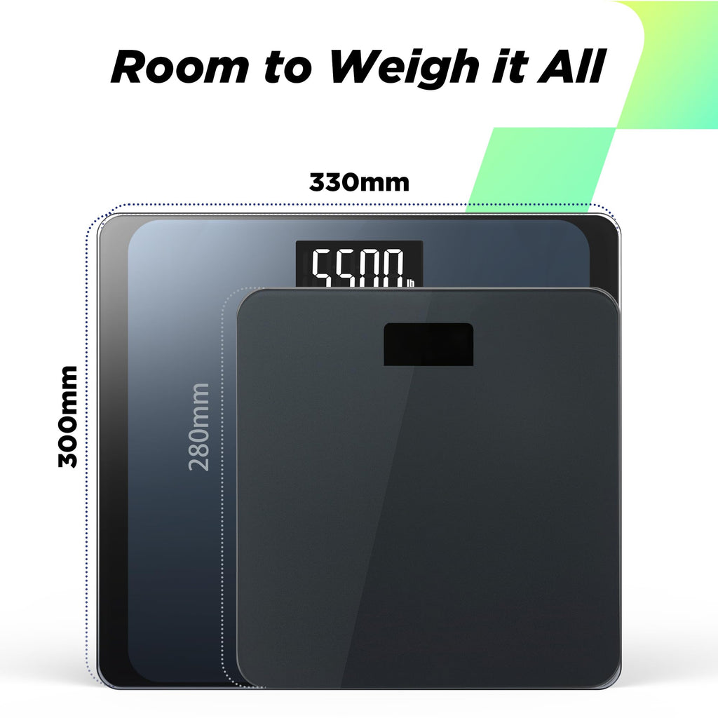 RunStar Bathroom Digital Scale Ultra-Wide Platform

