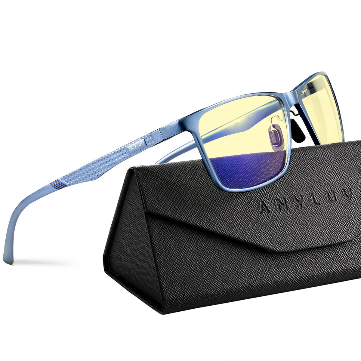 ANYLUV Light-Blocking Computer Glasses for Screens and Eye Protection
