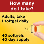 Nature Made CoQ10 400 mg Softgels for Heart Health

