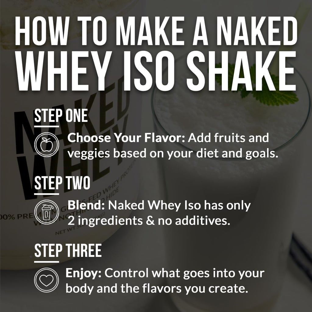 NAKED Whey Isolate Protein Powder | Clean Ingredients

