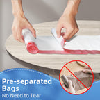 KdbK Kitchen Trash Bags – Drawstring, Unscented, Leak-Proof

