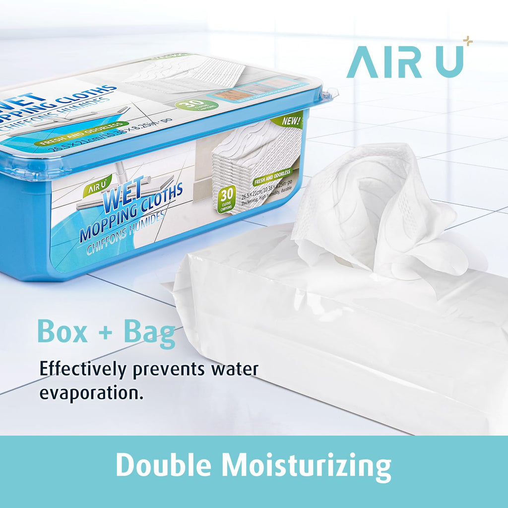 Air U+ Wet Pad Refills for Swiffer Sweeper Mop

