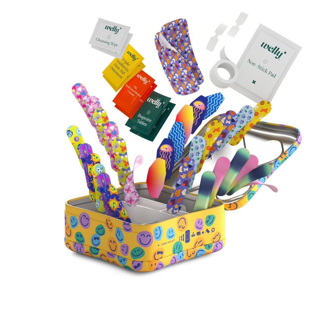 Welly First Aid Kit with Bandages and Ointments

