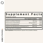 Codeage ADK Vitamins+ A D3 K1 K2 Fat-Soluble Multivitamin

