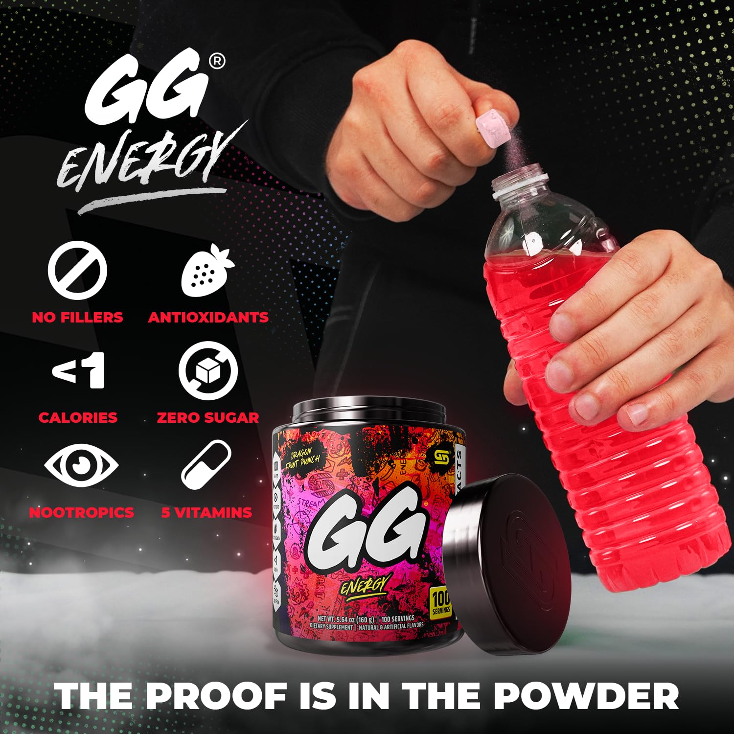 Gamer Supps GG Energy - Nootropic Gaming Powder

