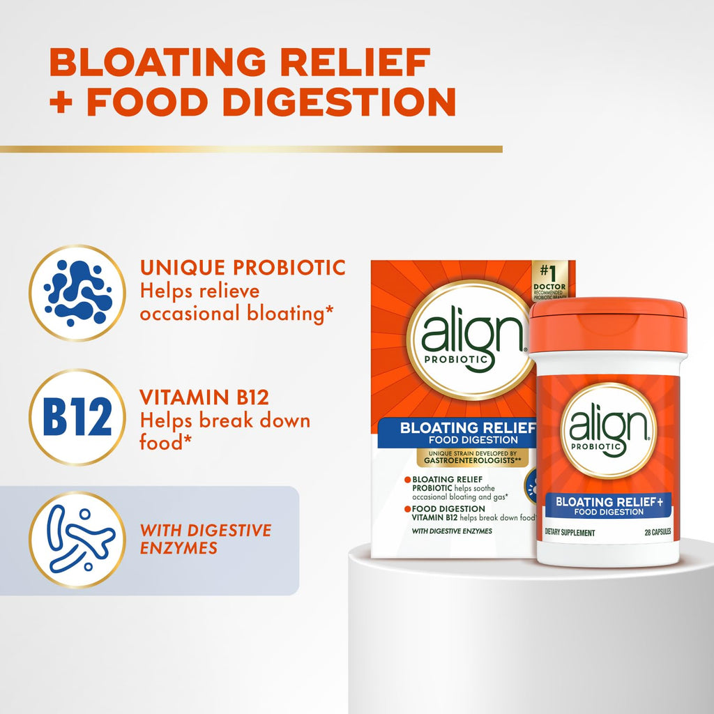 Align Probiotic Bloating Relief for Digestive Health

