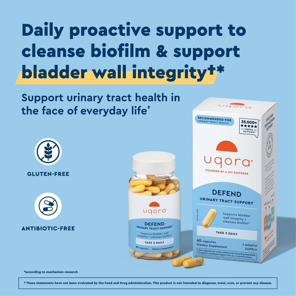 Urinary Tract Health Supplement | Uqora Defend

