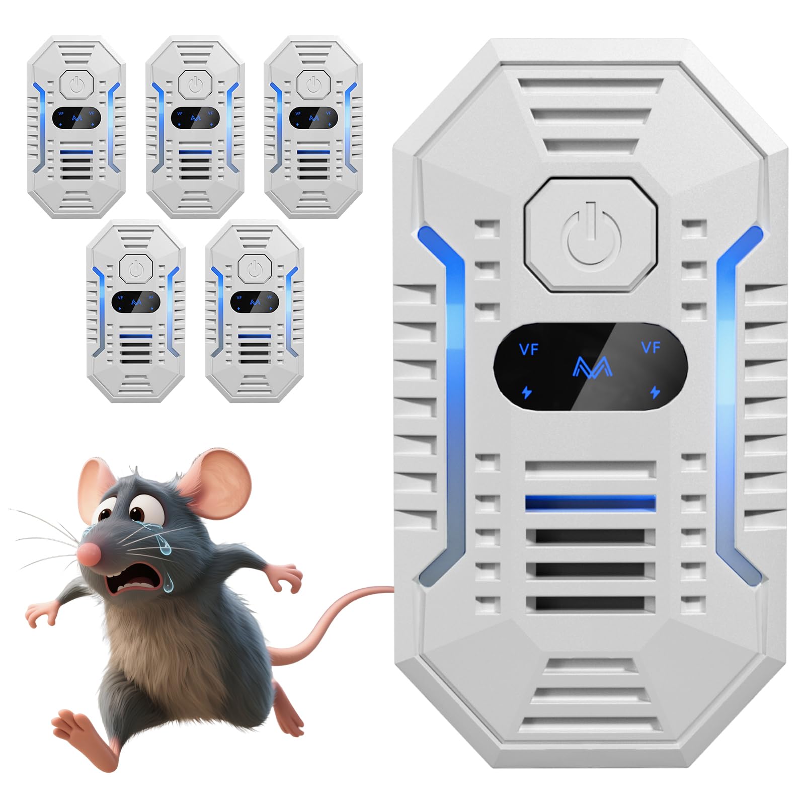 2026 Upgrade Ultrasonic Pest Repeller – Plug-in Indoor Deterrent