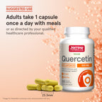 Jarrow Formulas Quercetin 500 mg Vegan Capsules


