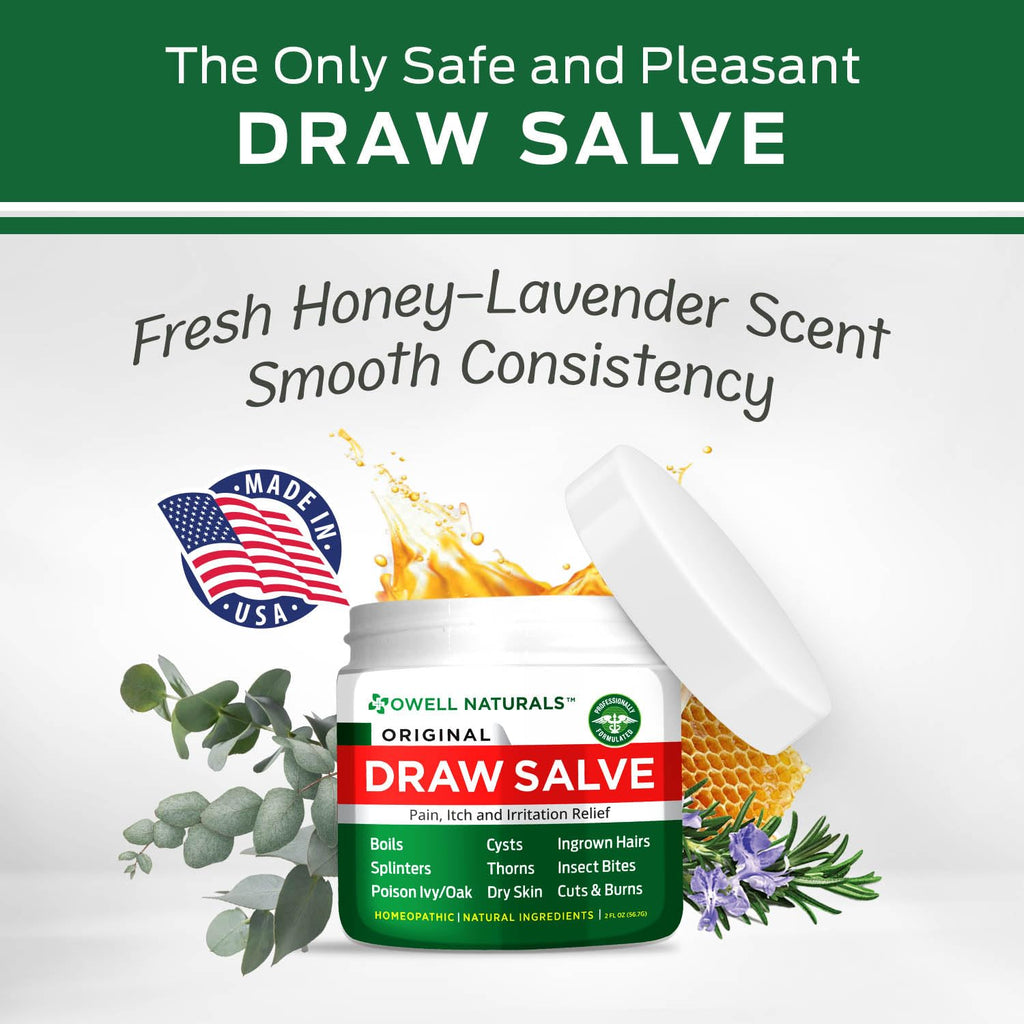 Owell Naturals Drawing Salve Multipurpose Ointment

