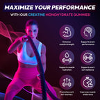 Cytona Creatine Monohydrate Gummies for Strength & Endurance

