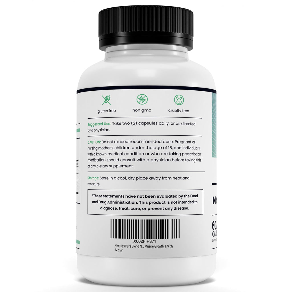 Nitric Oxide Supplement by Nature's Pure Blend – Circulation

