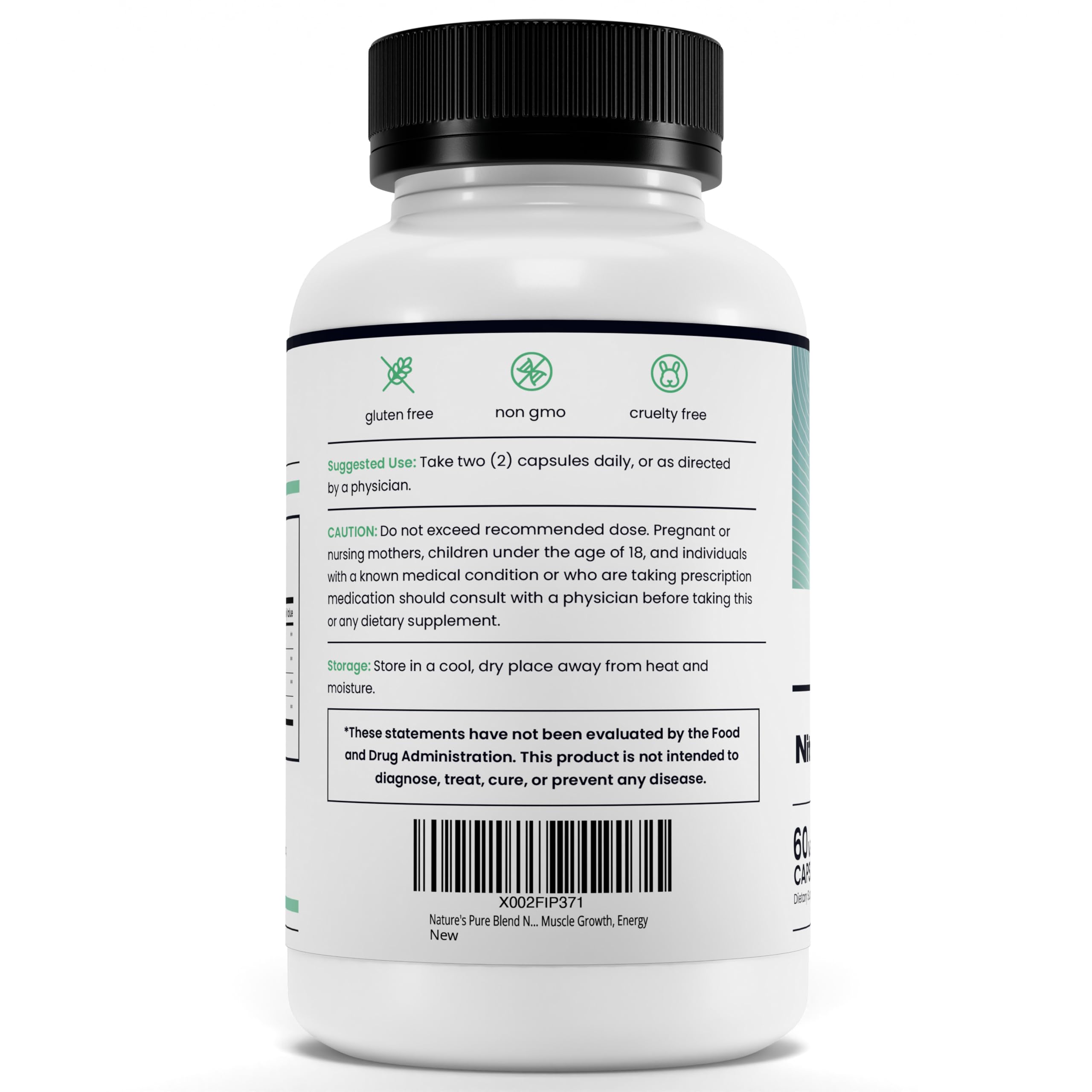 Nitric Oxide Supplement by Nature's Pure Blend – Circulation

