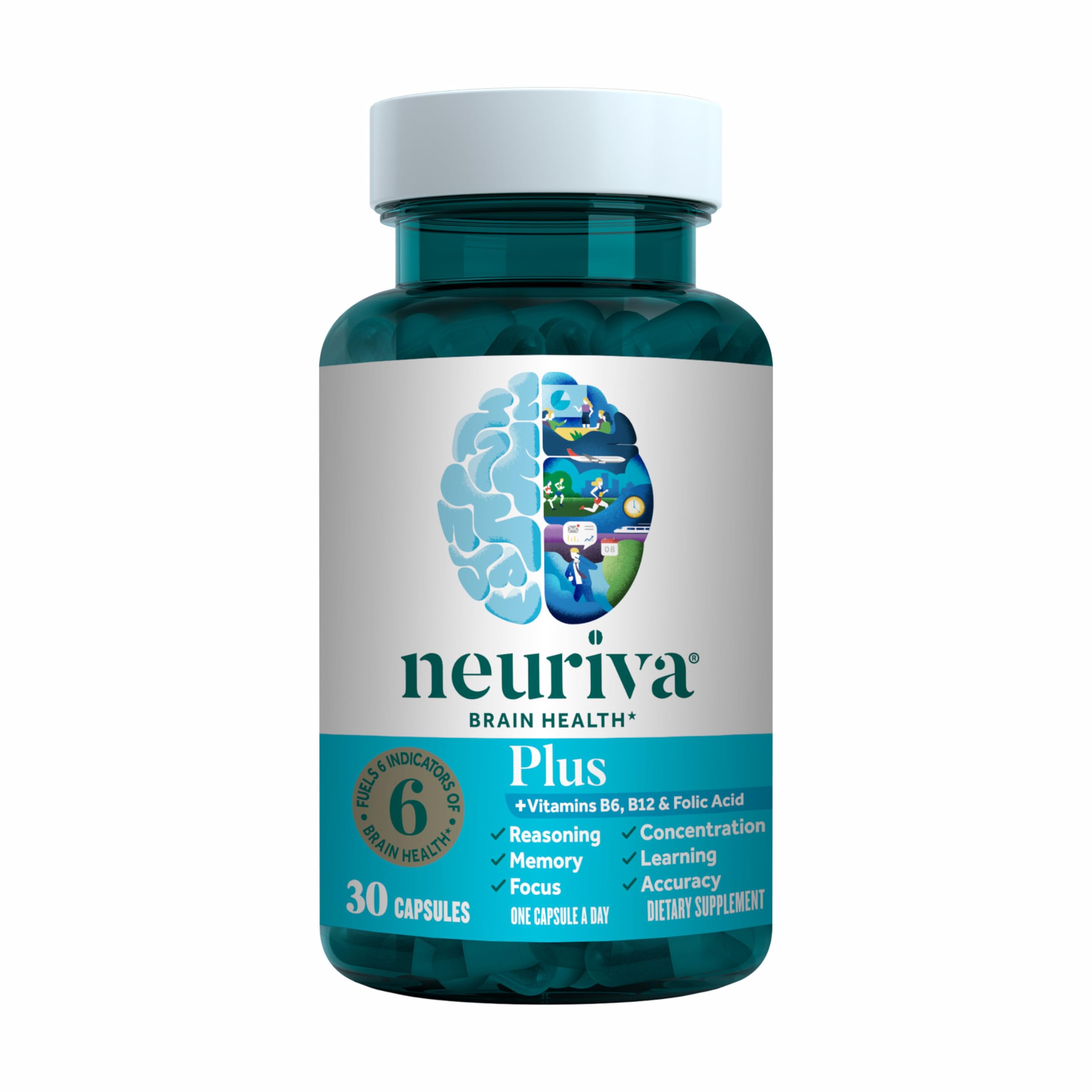 Neuriva Brain Support for Memory & Focus with Neurofactor

