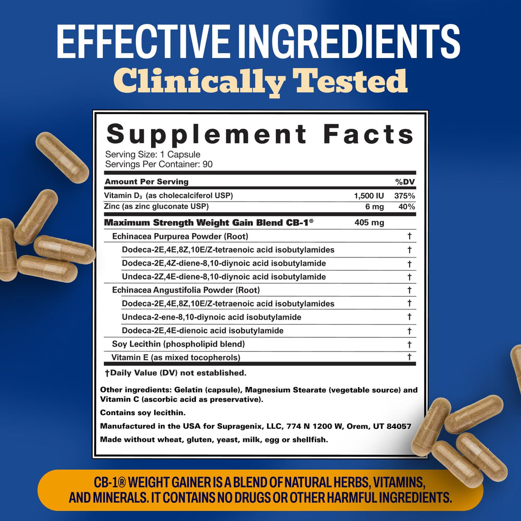 Supragenix Weight Gainer Pills – Appetite Support


