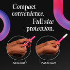 U by Kotex Click Compact Tampons Unscented

