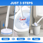 Zeefpod Toilet Wand Refills - 4X Cleaning Power

