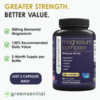 Greensential Magnesium Complex Supplement for Sleep & Heart

