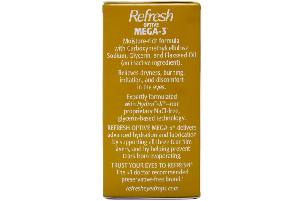 Refresh Optive Mega-3 Preservative-Free Eye Drops

