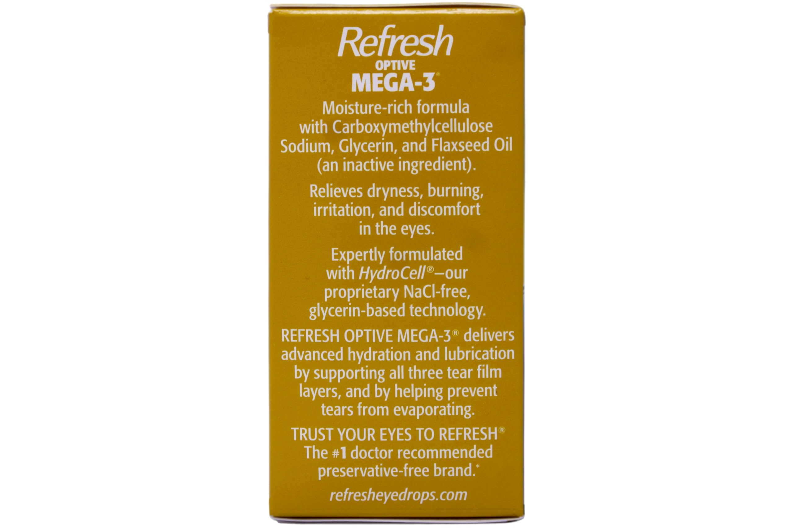 Refresh Optive Mega-3 Preservative-Free Eye Drops

