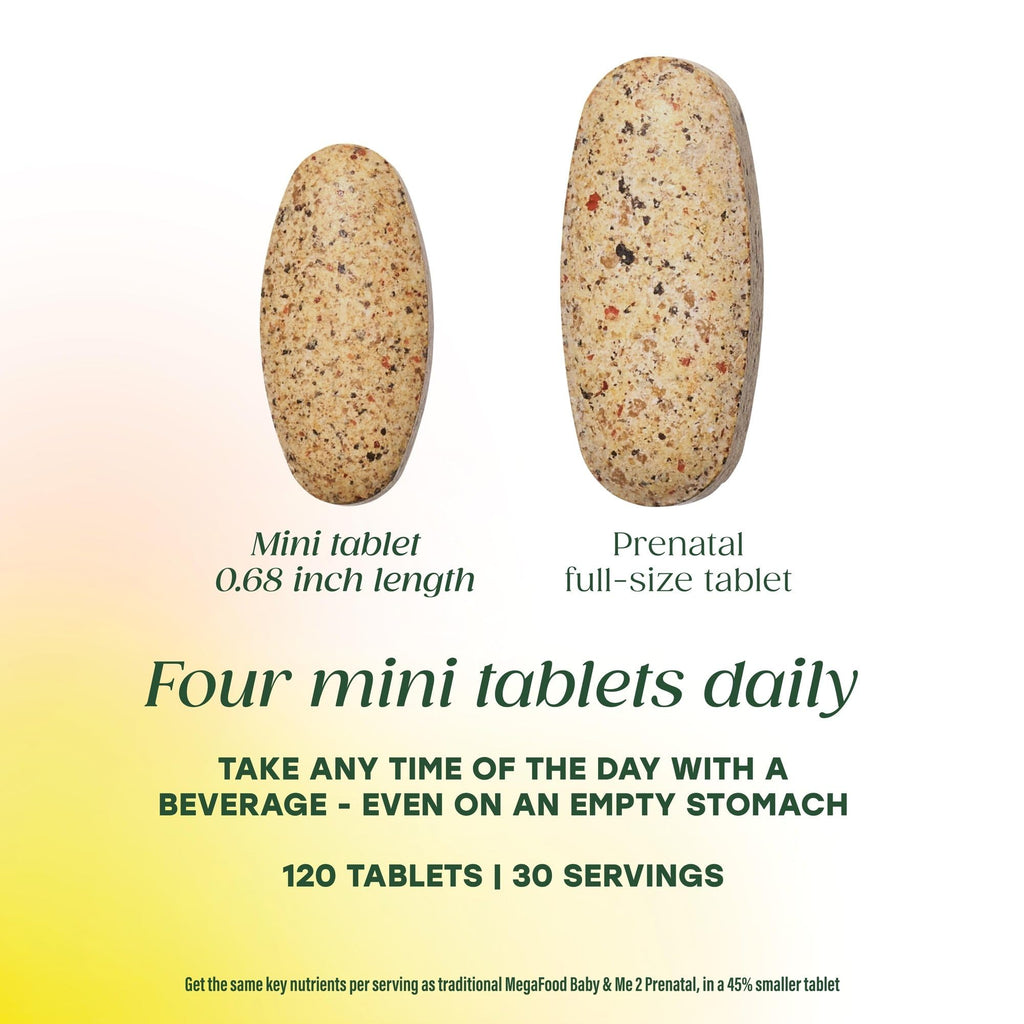 MegaFood Baby & Me 2 Prenatal Minis - Prenatal Vitamin

