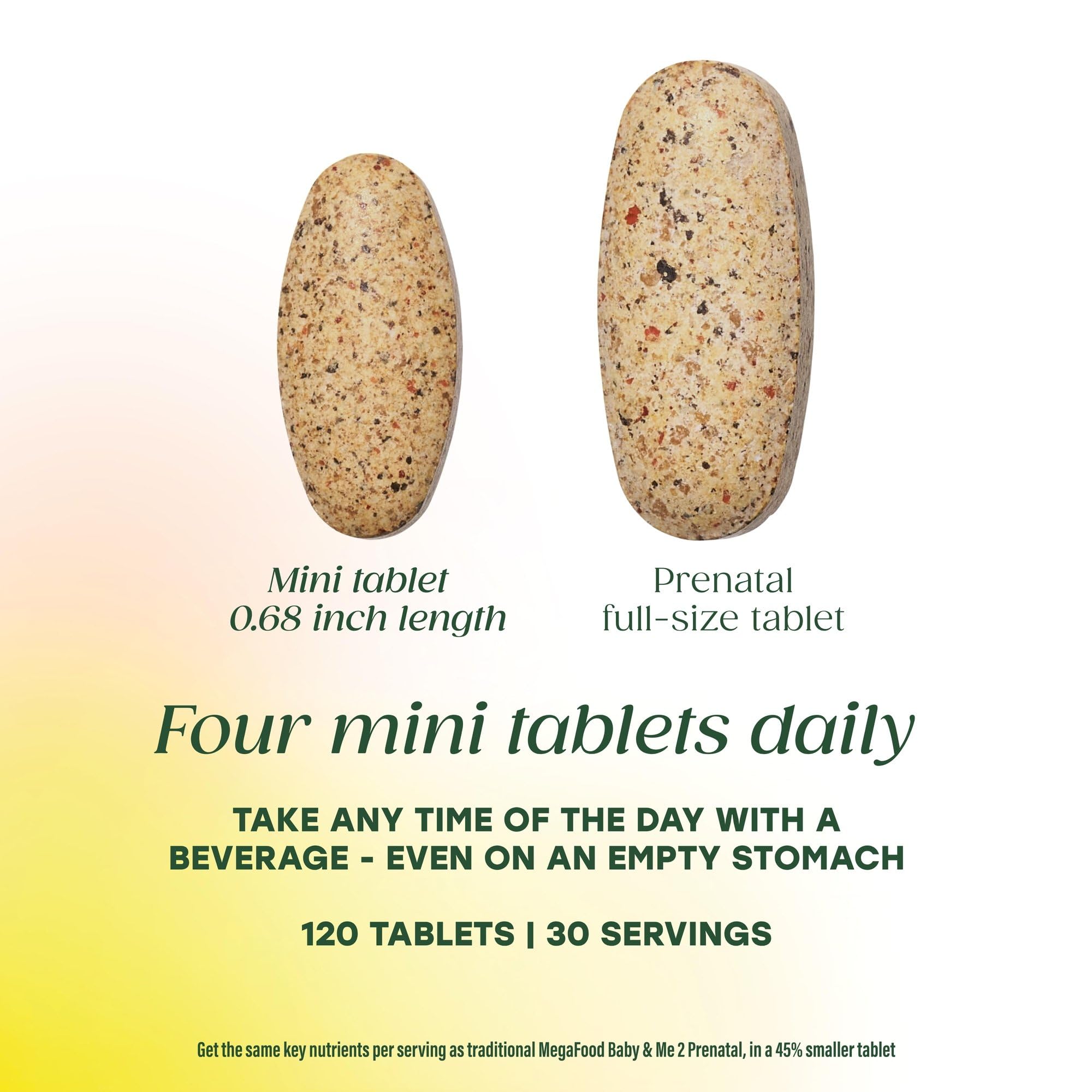 MegaFood Baby & Me 2 Prenatal Minis - Prenatal Vitamin

