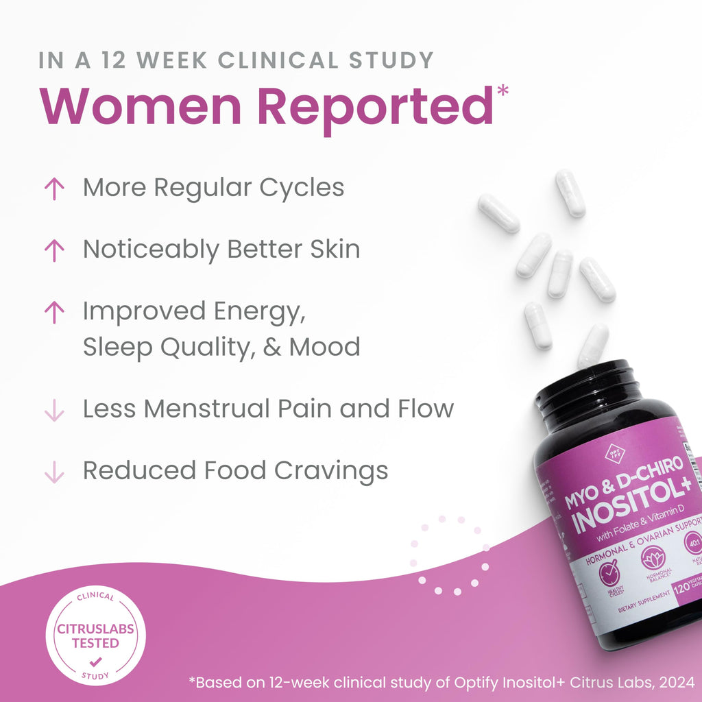 Optify Myo-Inositol & D-Chiro Inositol for Women

