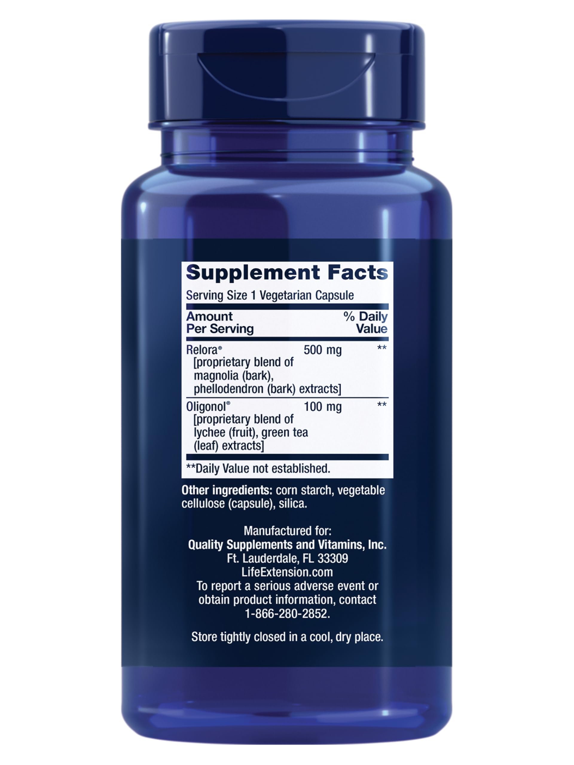 Life Extension Cortisol-Stress Balance Supplement

