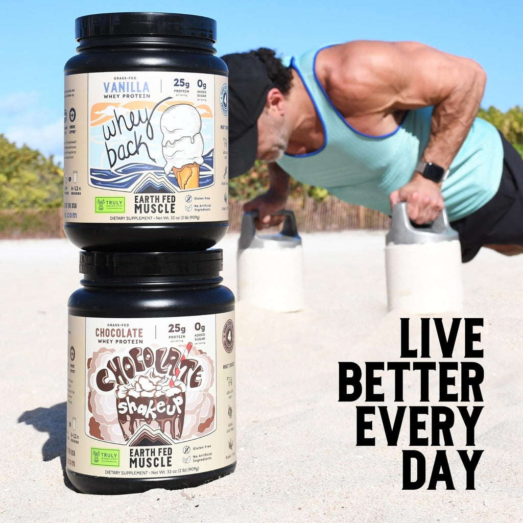 Whey Isolate by Earth Fed Muscle Irish GrassFed - 25g Protein

