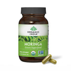 Organic India Moringa Herbal Supplement - Green Superfood, Vegan & Gluten-Free