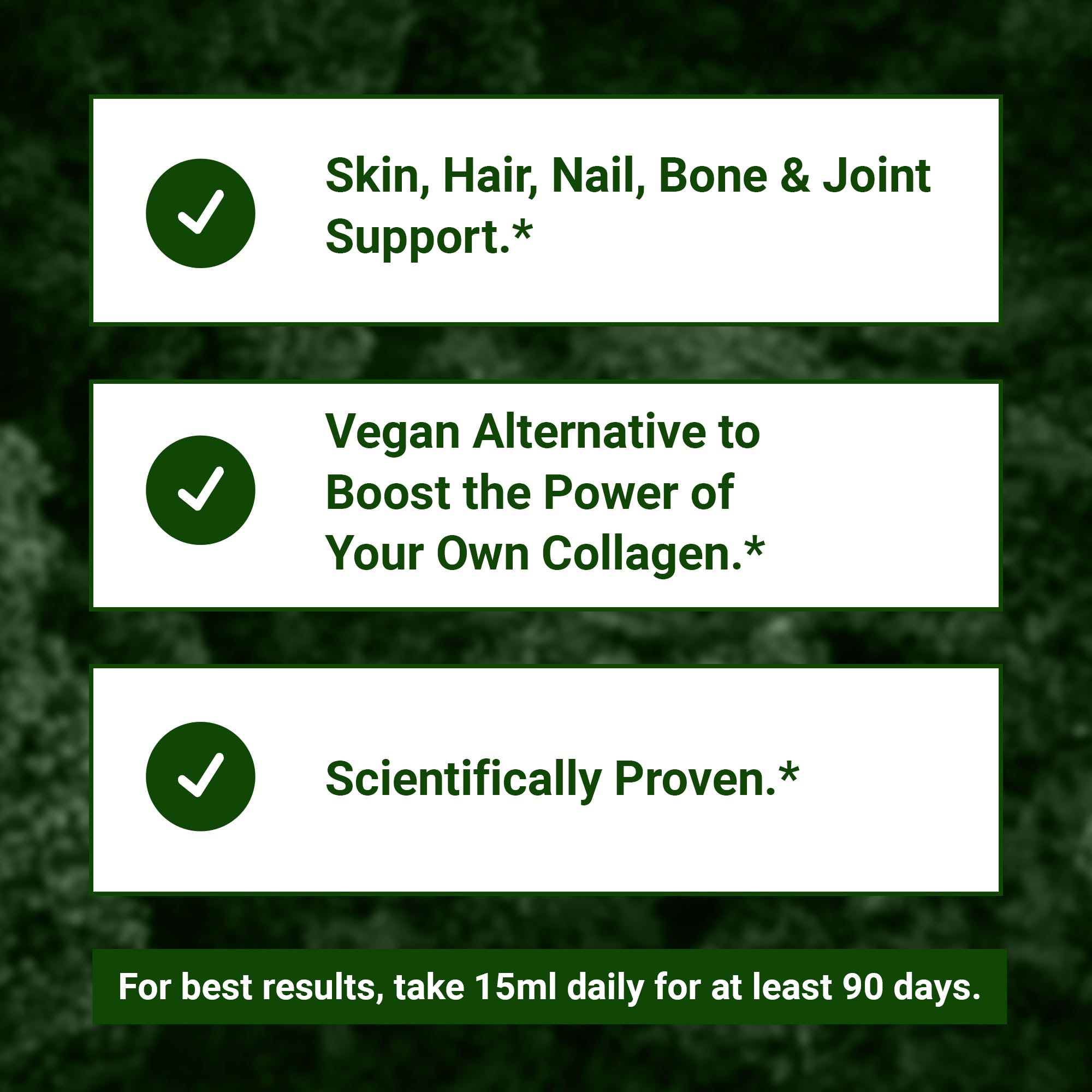 Living Silica ORGONO Plant-Based Collagen Booster

