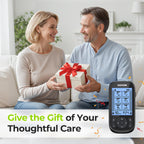 AUVON 3-in-1 TENS EMS Massager for Pain Relief | Rechargeable

