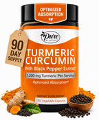 Pure By Nature Turmeric Curcumin with Black Pepper Extract

