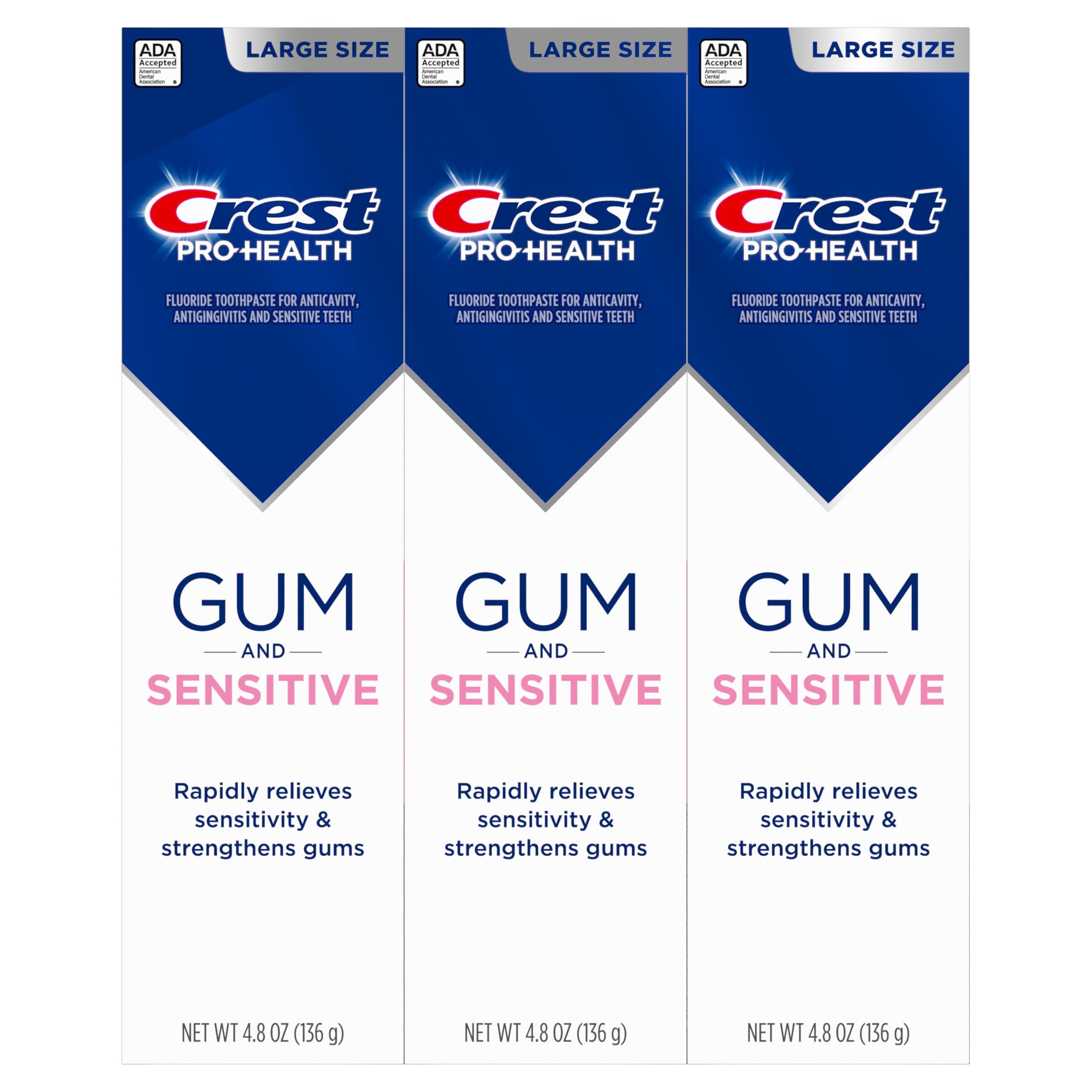 Crest Pro-Health Toothpaste for Sensitive Gums|Antibacterial

